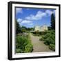 Chillingham Castle and Italian Garden, Northumberland, England, UK-Geoff Renner-Framed Photographic Print