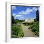 Chillingham Castle and Italian Garden, Northumberland, England, UK-Geoff Renner-Framed Photographic Print