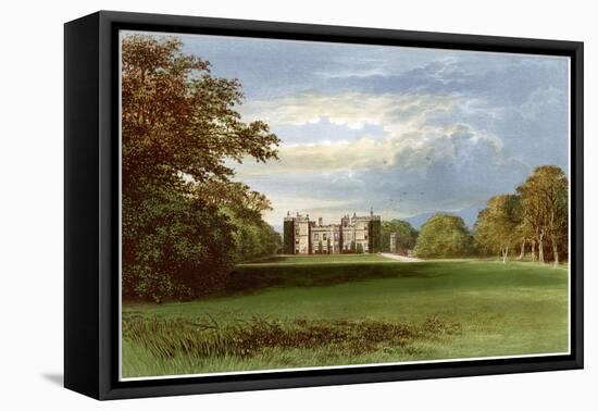 Chillingham Castle, Northumberland, Home of the Earl of Tankerville, C1880-Benjamin Fawcett-Framed Stretched Canvas