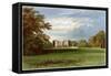 Chillingham Castle, Northumberland, Home of the Earl of Tankerville, C1880-Benjamin Fawcett-Framed Stretched Canvas