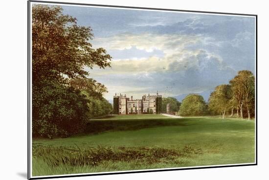 Chillingham Castle, Northumberland, Home of the Earl of Tankerville, C1880-Benjamin Fawcett-Mounted Giclee Print