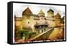 Chillion Castle- Picture In Painting Style-Maugli-l-Framed Stretched Canvas