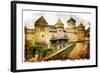 Chillion Castle- Picture In Painting Style-Maugli-l-Framed Art Print