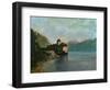 Chillon Castle, 1874-Gustave Courbet-Framed Giclee Print