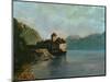 Chillon Castle, 1874-Gustave Courbet-Mounted Giclee Print