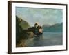 Chillon Castle, 1874-Gustave Courbet-Framed Giclee Print