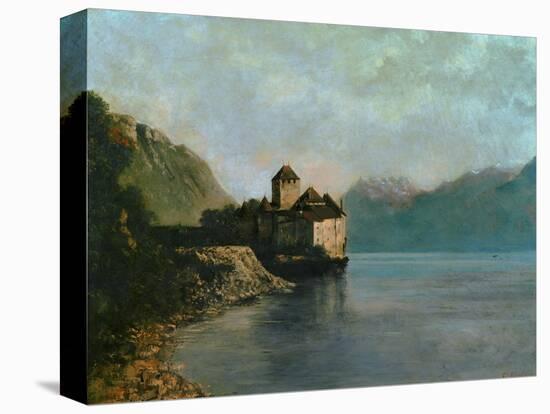 Chillon Castle, 1874-Gustave Courbet-Stretched Canvas