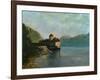 Chillon Castle, 1874-Gustave Courbet-Framed Giclee Print