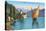 Chillon Castle, Lake Geneva, Switzerland-null-Stretched Canvas