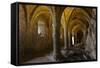 Chillon Medieval Castle Vault Room, Geneva, Switzerland-smithore-Framed Stretched Canvas