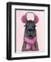 Chilly Llama Pink-Fab Funky-Framed Art Print