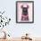 Chilly Llama Pink-Fab Funky-Framed Art Print displayed on a wall