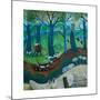 Chilly March Walk-Lisa Graa Jensen-Mounted Art Print