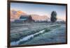 Chilly Morning at Mormon Row, Grand Teton Wyoming-Vincent James-Framed Photographic Print