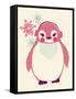 Chilly Penguin-null-Framed Stretched Canvas