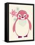 Chilly Penguin-null-Framed Stretched Canvas