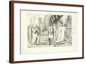 Chilperic I, Frankish King of Neustria-null-Framed Giclee Print