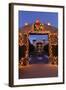 Chimayo, New Mexico, Usa. Santurario De Chimayo Lit Up for Christmas-Julien McRoberts-Framed Photographic Print