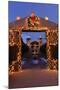 Chimayo, New Mexico, Usa. Santurario De Chimayo Lit Up for Christmas-Julien McRoberts-Mounted Photographic Print