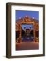 Chimayo, New Mexico, Usa. Santurario De Chimayo Lit Up for Christmas-Julien McRoberts-Framed Photographic Print