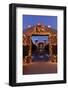 Chimayo, New Mexico, Usa. Santurario De Chimayo Lit Up for Christmas-Julien McRoberts-Framed Photographic Print