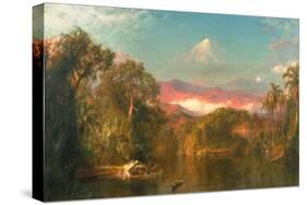 Chimborazo, 1864-Frederic Edwin Church-Stretched Canvas