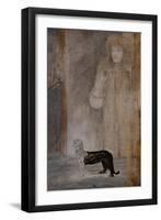 Chimera (1910)-Fernand Khnopff-Framed Giclee Print