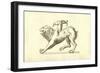 Chimera (Icon Monstrosae Cuiusdam Chimaerae)-Ulisse Aldrovandi-Framed Art Print