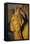 Chimera, Notre Dame Cathedral, Paris, France-David Barnes-Framed Stretched Canvas