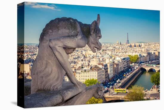 Chimera Notre Dame-Paris-null-Stretched Canvas