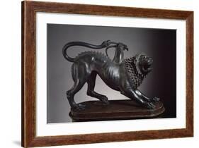 Chimera of Arezzo, Slain by Bellerophon-null-Framed Photographic Print