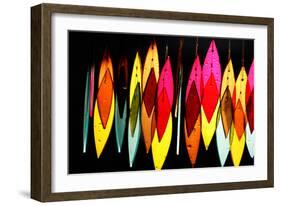 Chimes II-Leesa White-Framed Photographic Print