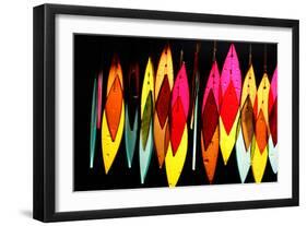 Chimes II-Leesa White-Framed Photographic Print