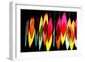 Chimes II-Leesa White-Framed Photographic Print