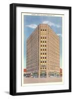 Chimes Tower, Syracuse-null-Framed Art Print