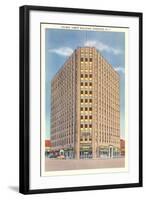 Chimes Tower, Syracuse-null-Framed Art Print