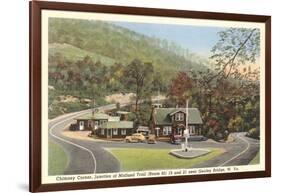Chimney Corner, Gauley Bridge, West Virginia-null-Framed Art Print