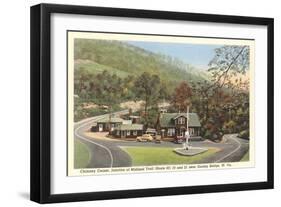 Chimney Corner, Gauley Bridge, West Virginia-null-Framed Art Print