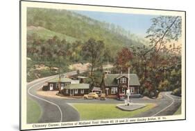 Chimney Corner, Gauley Bridge, West Virginia-null-Mounted Art Print