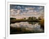 Chimney Creek Reflections, Tybee Island, Savannah, Georgia-Joanne Wells-Framed Photographic Print