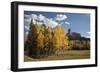 Chimney Peak and Courthouse Mountains in the Uncompahgre National Forest, Colorado-Joseph Sohm-Framed Photographic Print