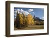 Chimney Peak and Courthouse Mountains in the Uncompahgre National Forest, Colorado-Joseph Sohm-Framed Photographic Print