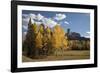 Chimney Peak and Courthouse Mountains in the Uncompahgre National Forest, Colorado-Joseph Sohm-Framed Photographic Print