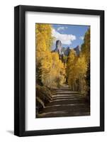 Chimney Peak and Courthouse Mountains in the Uncompahgre National Forest, Colorado-Joseph Sohm-Framed Photographic Print