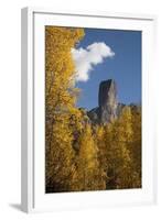 Chimney Peak and Courthouse Mountains in the Uncompahgre National Forest, Colorado-Joseph Sohm-Framed Photographic Print