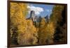 Chimney Peak and Courthouse Mountains in the Uncompahgre National Forest, Colorado-Joseph Sohm-Framed Photographic Print