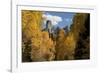 Chimney Peak and Courthouse Mountains in the Uncompahgre National Forest, Colorado-Joseph Sohm-Framed Photographic Print