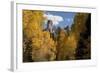 Chimney Peak and Courthouse Mountains in the Uncompahgre National Forest, Colorado-Joseph Sohm-Framed Photographic Print