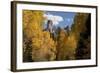 Chimney Peak and Courthouse Mountains in the Uncompahgre National Forest, Colorado-Joseph Sohm-Framed Photographic Print