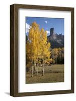 Chimney Peak and Courthouse Mountains in the Uncompahgre National Forest, Colorado-Joseph Sohm-Framed Photographic Print